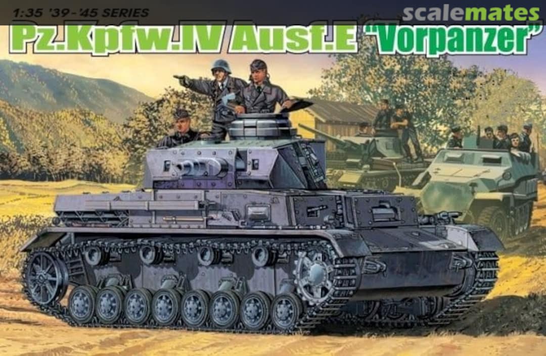 Boxart Pz.Kpfw. IV Ausf. E "Vorpanzer" 6301 Dragon Boxart Pz.Kpfw. IV Ausf. E "Vorpanzer" 6301 Dragon