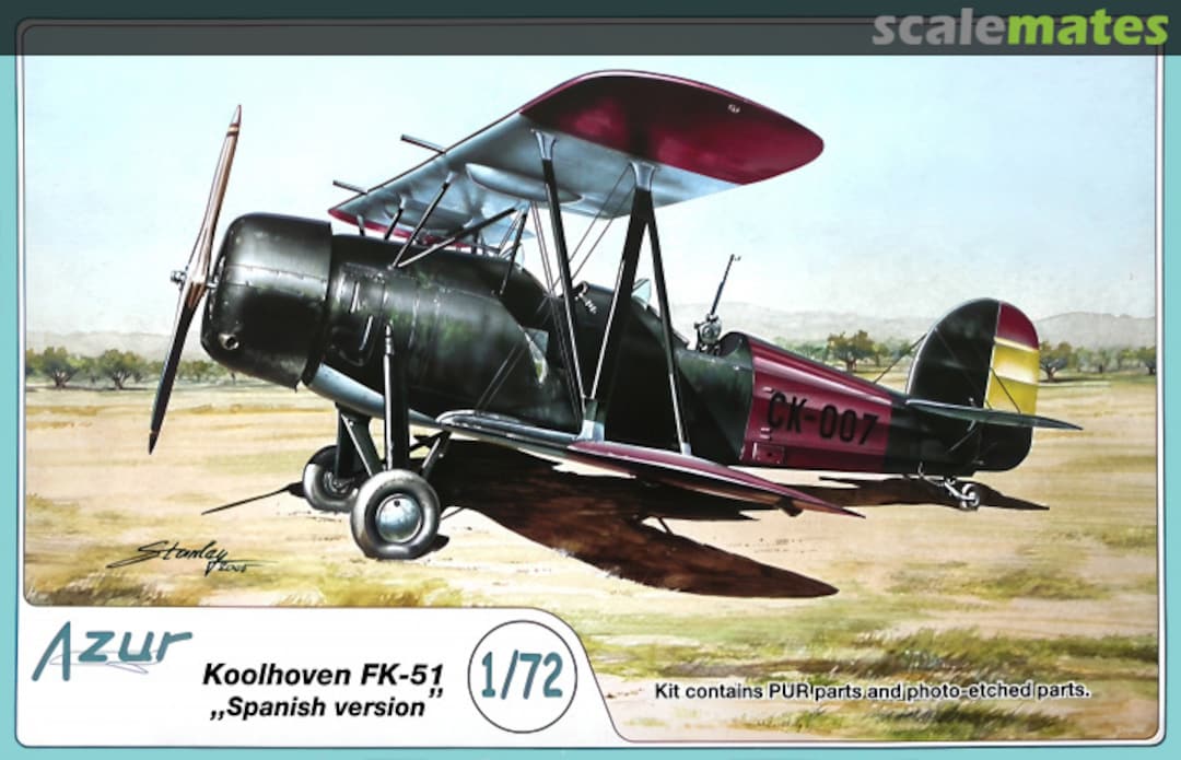 Boxart Koolhoven FK-51 A064 Azur Boxart Koolhoven FK-51 A064 Azur
