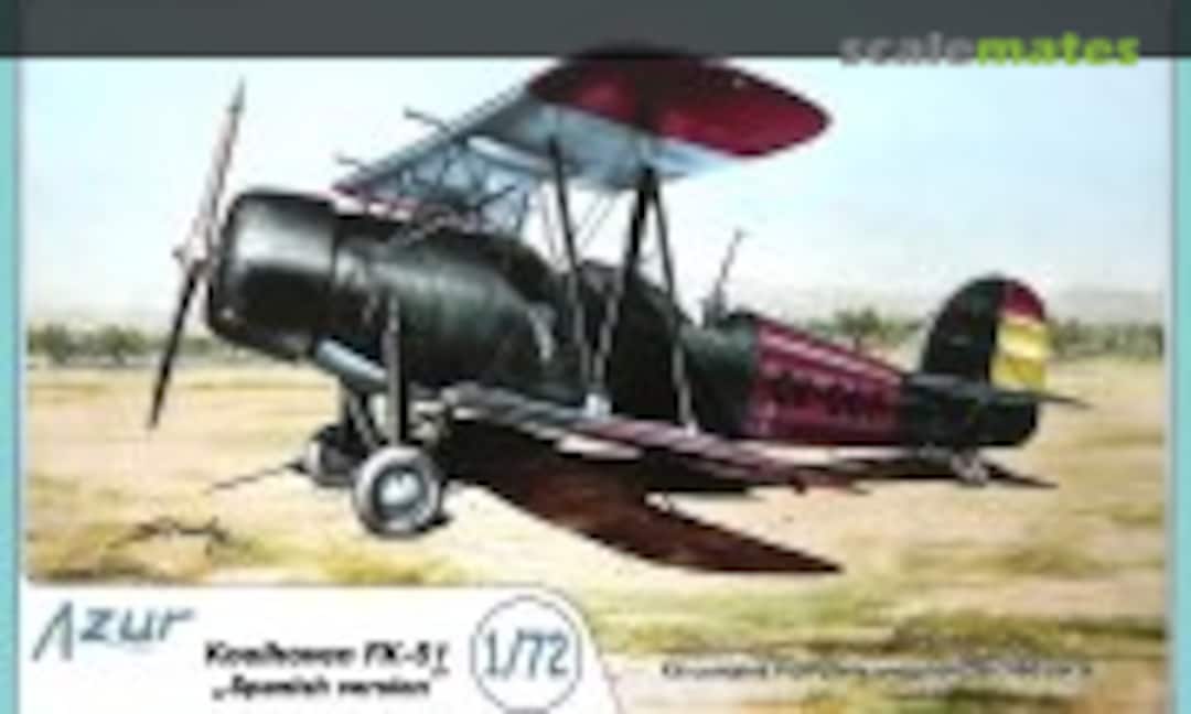 1:72 Koolhoven FK-51 (Azur A064) A064