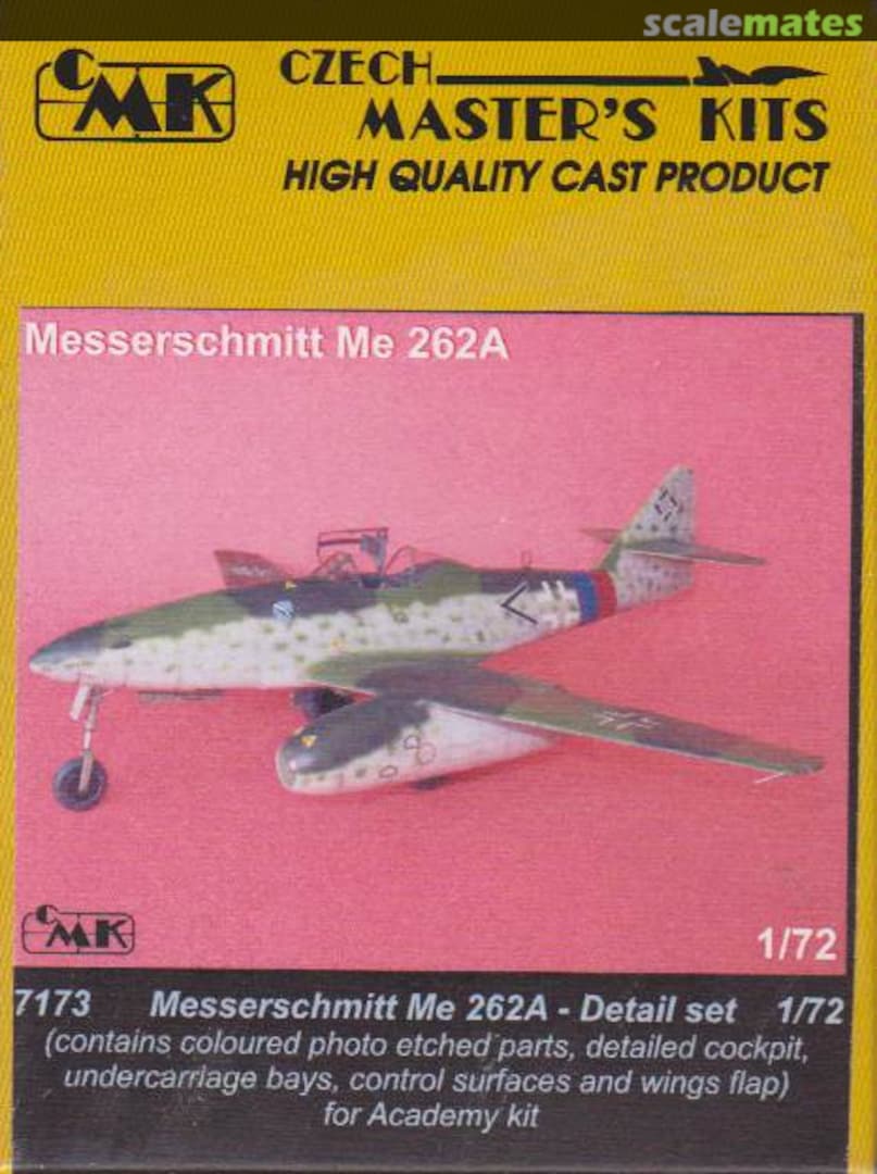 Boxart Messerschmitt Me 262A 7173 CMK Boxart Messerschmitt Me 262A 7173 CMK