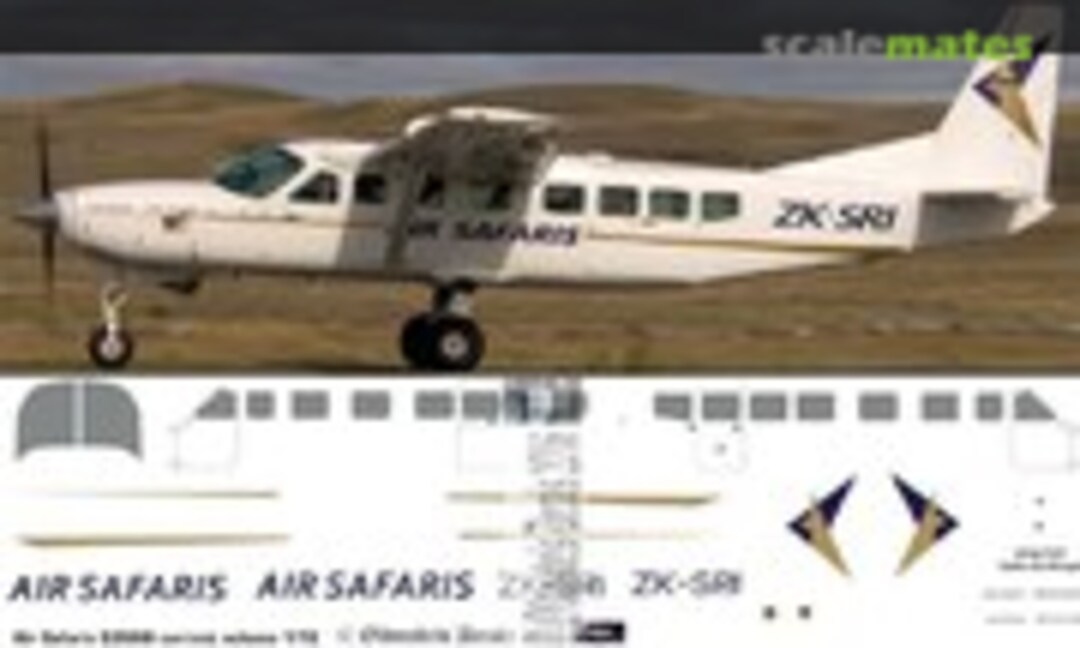 1:144 C208 Caravan SRI - Air Safaris (Oldmodels Decals OMD1013) OMD1013