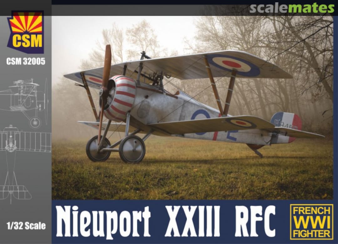 Boxart Nieuport XXIII RFC CSM32005 Copper State Models