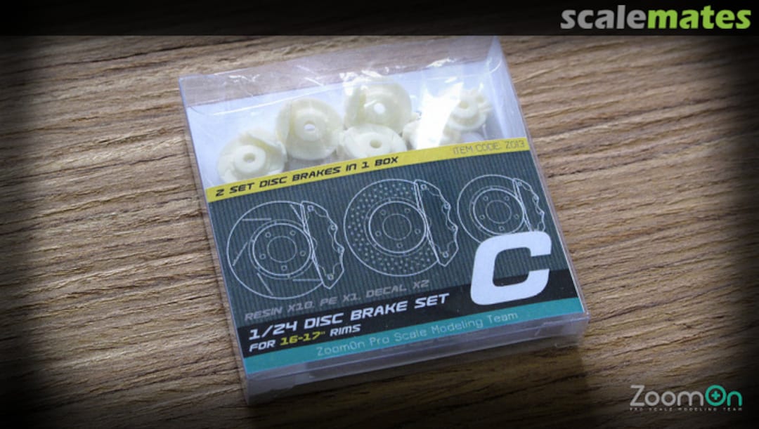 Boxart Disc brake set C for 15-17'' rims Z013 ZoomOn Boxart Disc brake set C for 15-17'' rims Z013 ZoomOn