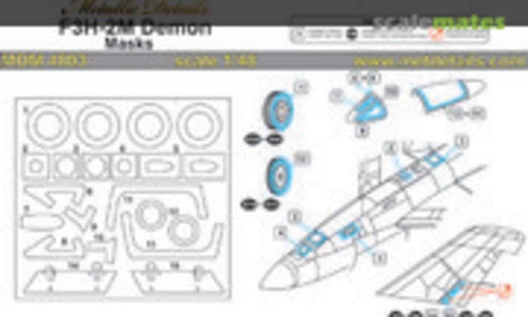 1:48 F3H-2M Demon (Metallic Details MDM4803)