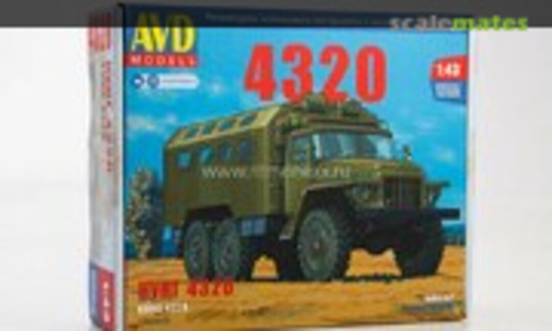 1:43 Ural-4320 Kung (AVD Models 1395AVD)