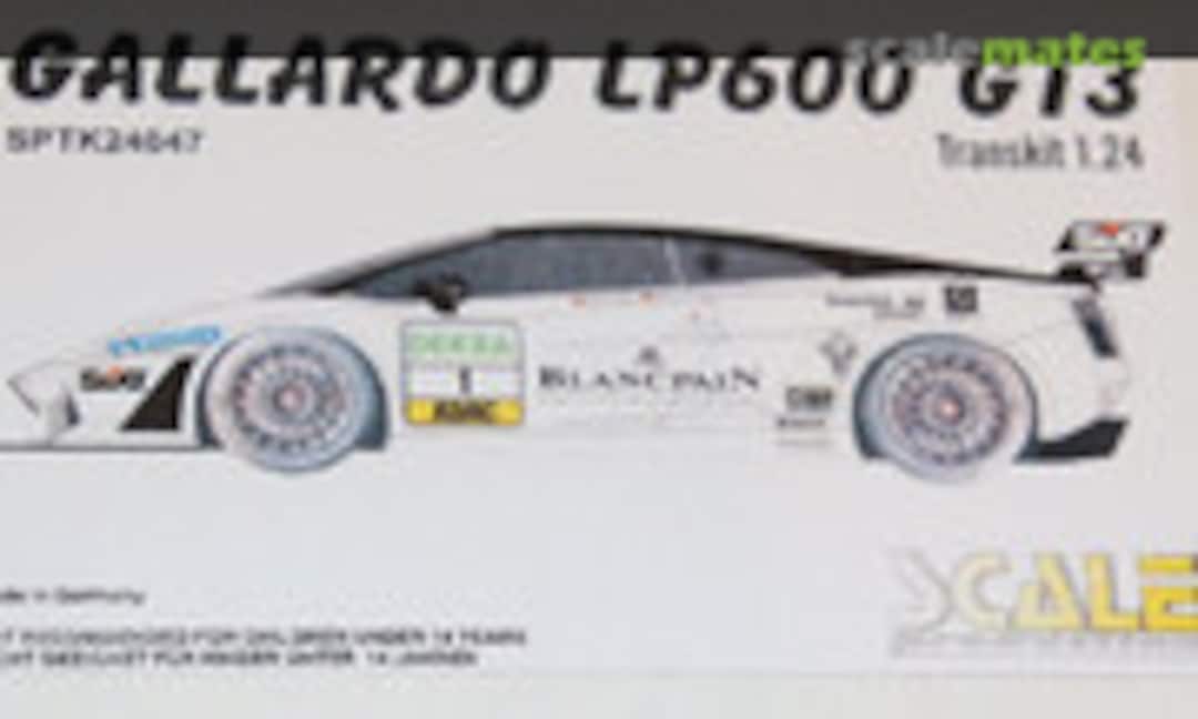 1:24 Lamborghini Gallardo LP600+ GT3 (2011) (Scale Production SPTK24047)