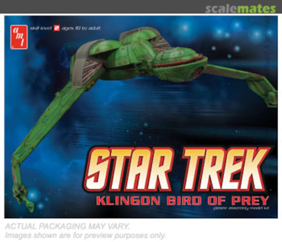 Boxart Klingon Bird Of Prey 664 AMT Boxart Klingon Bird Of Prey 664 AMT