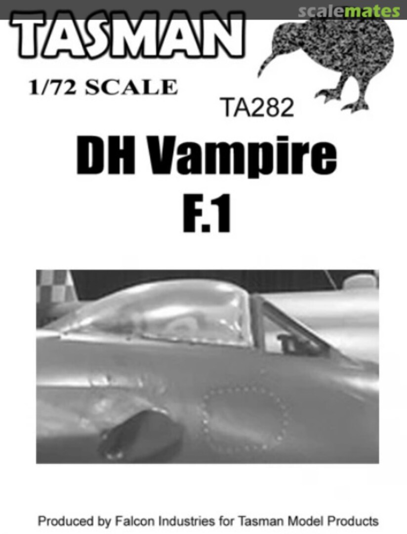 Boxart DH Vampire F.1 TA282 Tasman Model Products