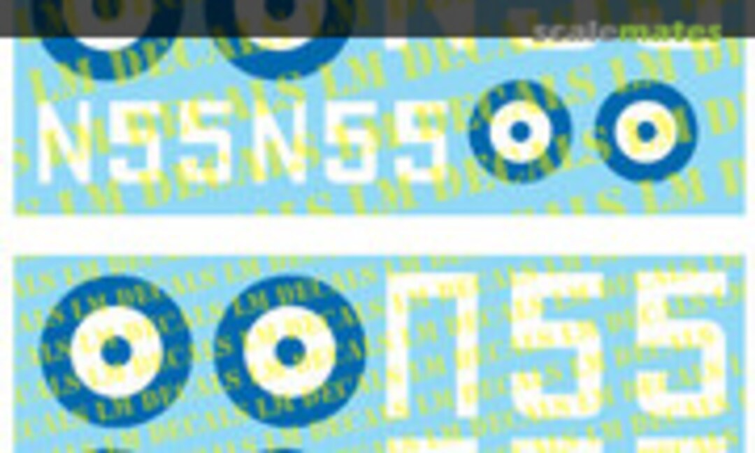 1:72 Avro Anson MkI RHAF 1940 (LM Decals LMX 0121-72) LMX 0121-72