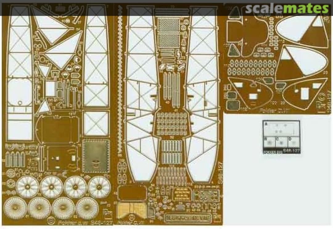 Boxart Fokker D.VII (early) S48-127 Part Boxart Fokker D.VII (early) S48-127 Part