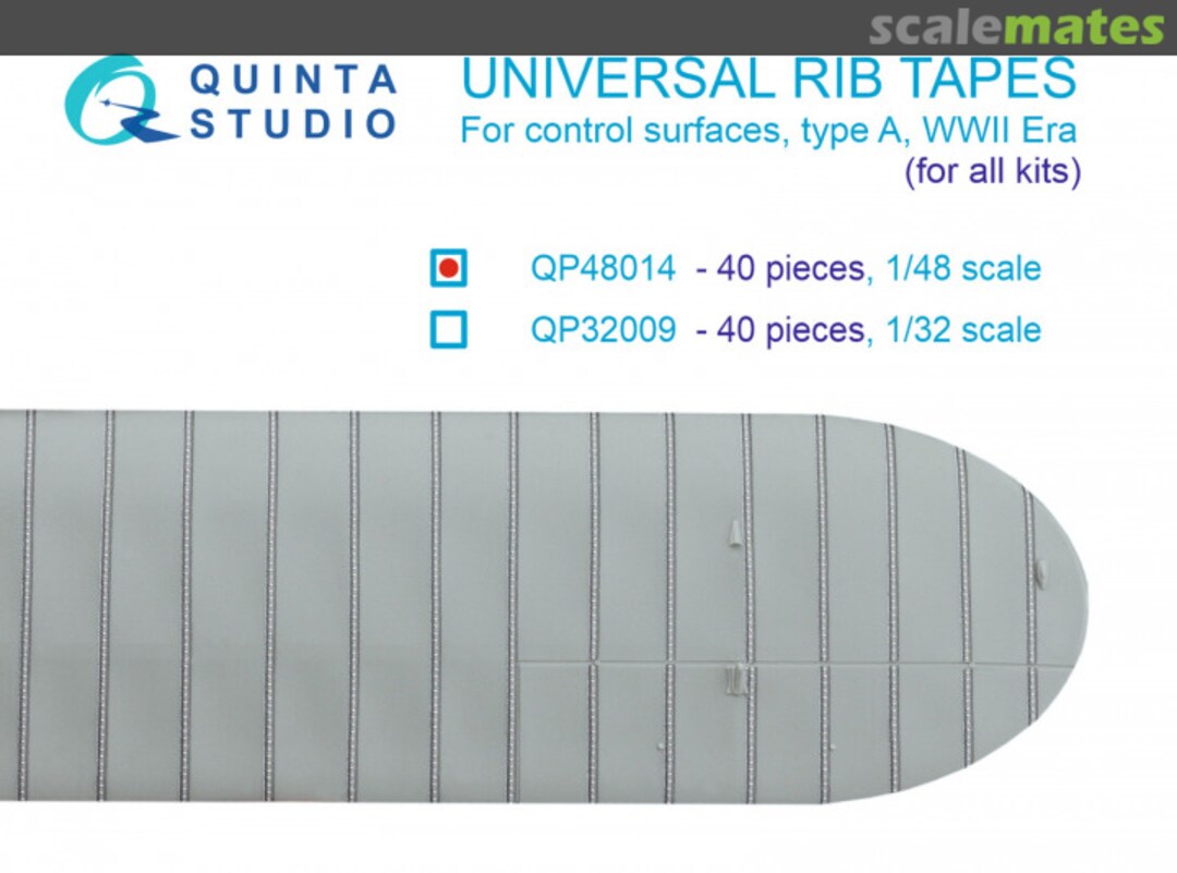Boxart Universal rib tapes, type A. WWII Era (All kits) QP48014 Quinta Studio Boxart Universal rib tapes, type A. WWII Era (All kits) QP48014 Quinta Studio