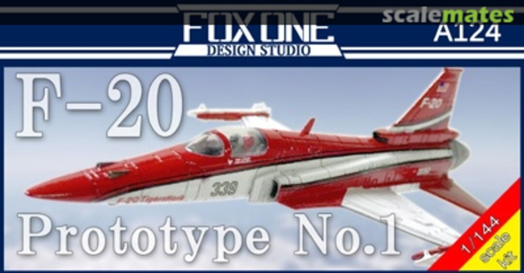 Boxart F-20 Prototype No. 1 A124 FoxOne Design Studio Boxart F-20 Prototype No. 1 A124 FoxOne Design Studio