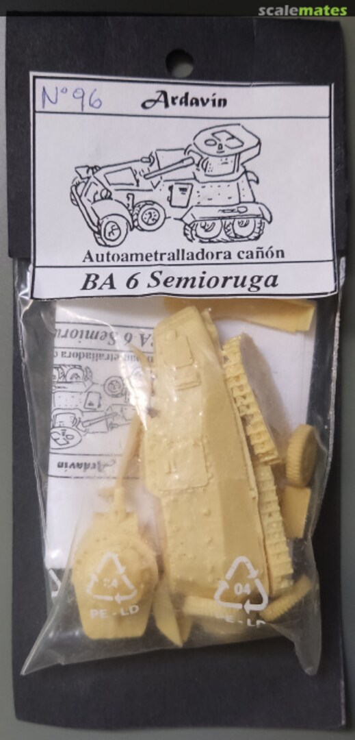 Boxart BA-6 Semioruga Ardavín Boxart BA-6 Semioruga Ardavín