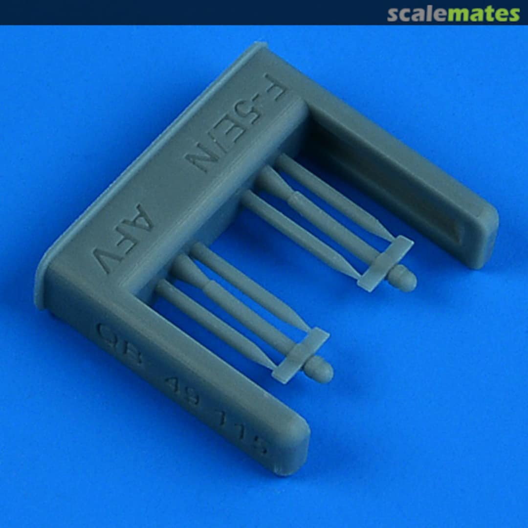 Boxart F-5E/N Tiger II training "gun nozzles" QB 49 115 Quickboost Boxart F-5E/N Tiger II training "gun nozzles" QB 49 115 Quickboost