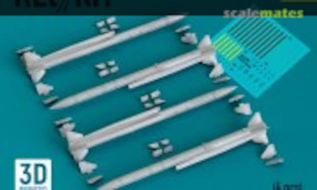 1:32 Meteor BVRAAM missiles (4 pcs) (3D Printed) (ResKit RS32-0460) RS32-0460