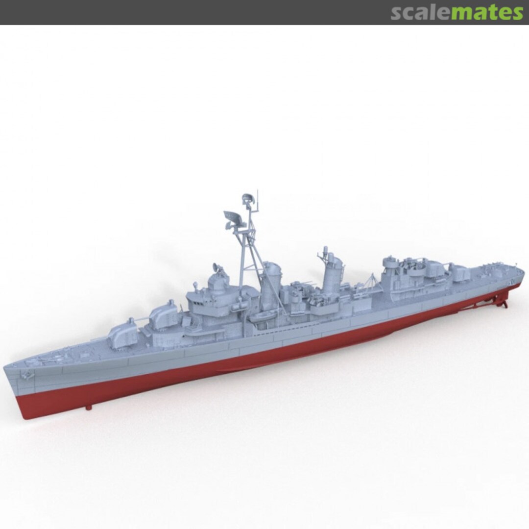 Boxart Italian Fante-class Destroyer Geniere (D 555), 1972, Full Hull SSMODEL Boxart Italian Fante-class Destroyer Geniere (D 555), 1972, Full Hull SSMODEL