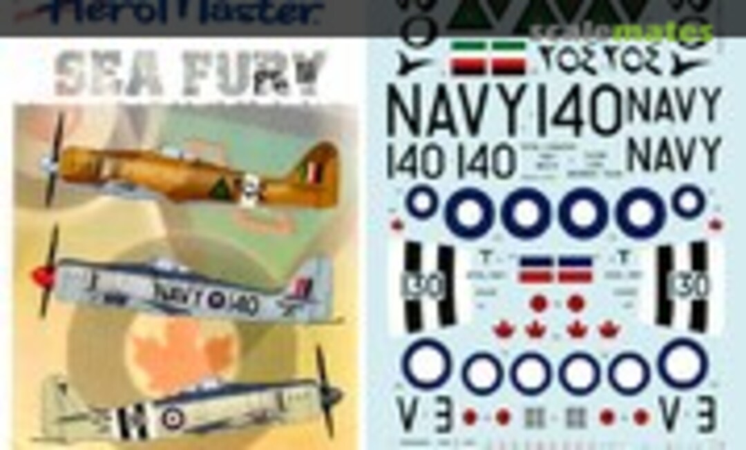 1:48 Sea Fury Pt. III (AeroMaster 48-712) 48-712