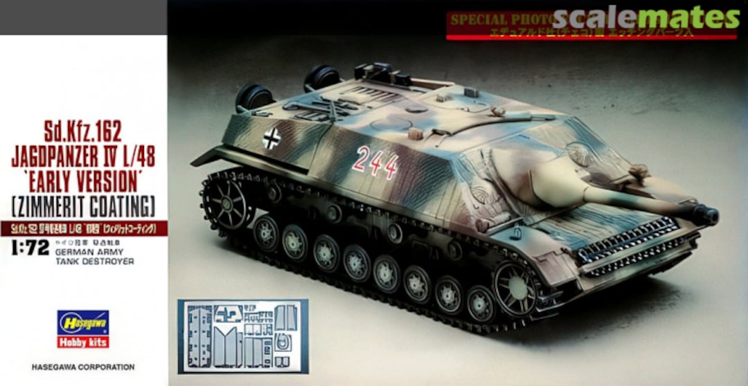 Boxart SdKfz 162 Jagdpanzer IV L/48 'Early Version' 30027 Hasegawa Boxart SdKfz 162 Jagdpanzer IV L/48 'Early Version' 30027 Hasegawa