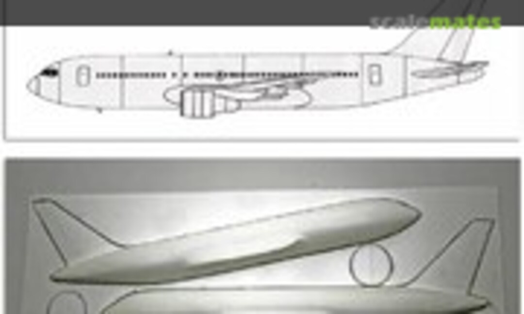 1:144 Boeing 767-200 'short body' conversion set (Welsh Models CV-19) CV-19