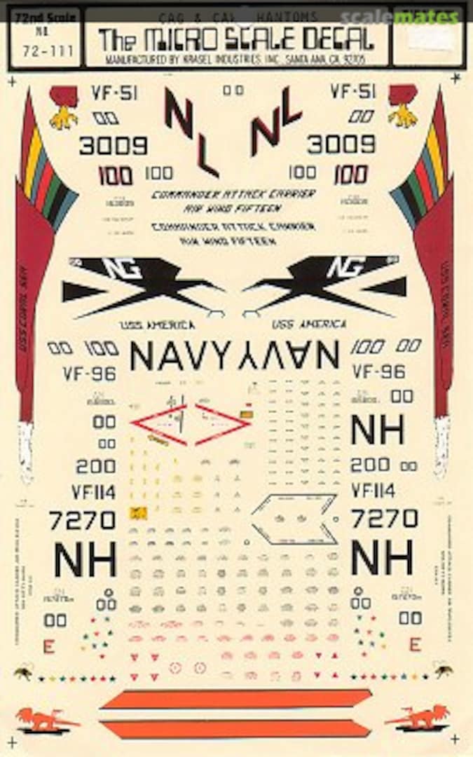 Boxart CAG & CAW Phantoms 72-111 Microscale Boxart CAG & CAW Phantoms 72-111 Microscale