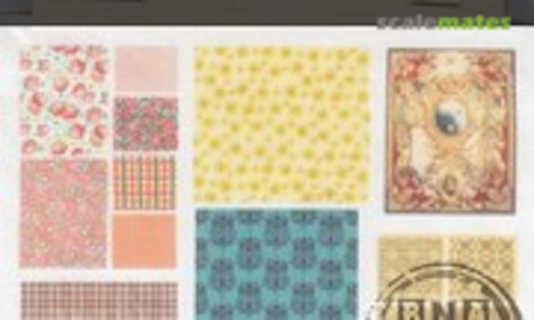1:35 House fabrics (x1 sheet of cotton) (DioArt DSE003) DSE003