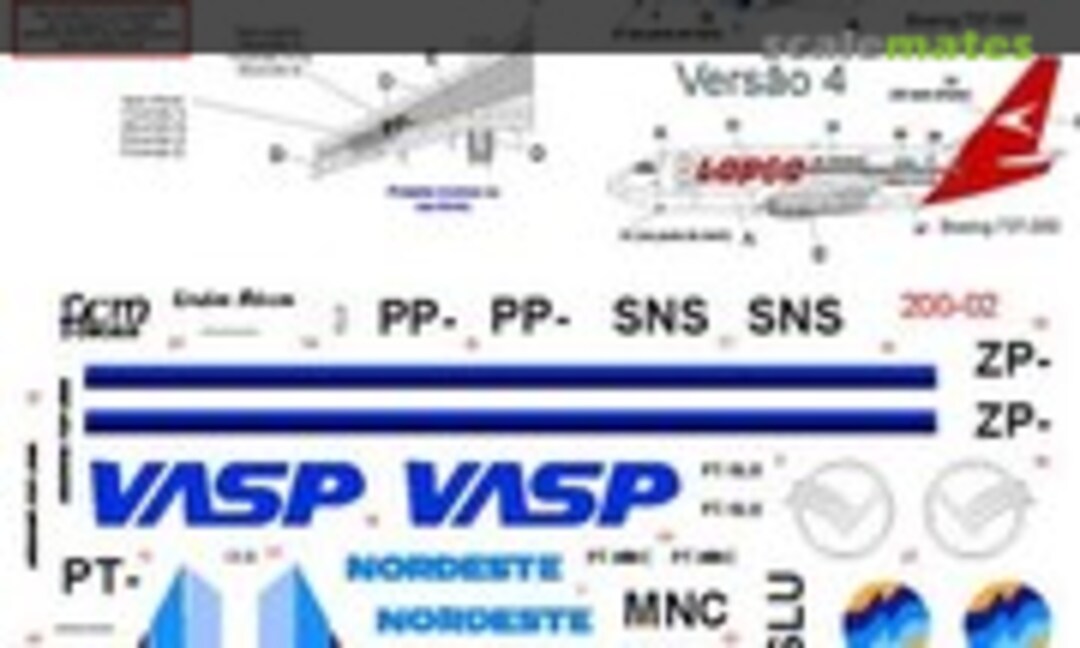 1:200 Lineas Aereas: Suite 737, Parte 2 (FCM 200-02) 200-02