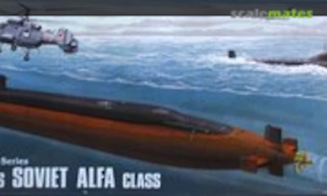 1:700 U.S.S. Ohio vs Soviet Alfa class (DML 7002)