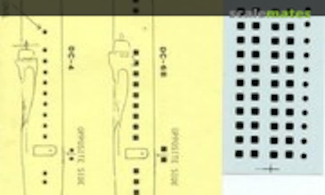 1:144 Douglas DC-4/C-54, DC-6A/C-118, DC-6B, DC-7, DC-7C Windows (ATP Airliners America AD5048) AD5048