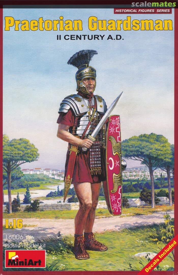 Boxart Praetorian Guardsman 16006 MiniArt Boxart Praetorian Guardsman 16006 MiniArt