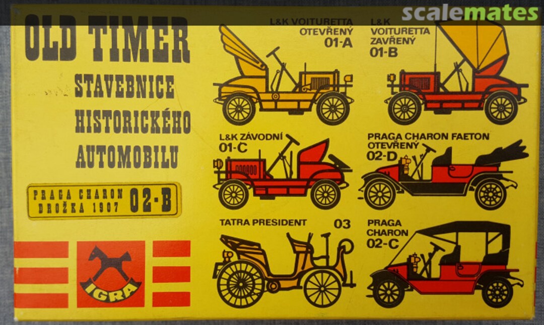 Boxart Praga Charon 02-B IGRA Boxart Praga Charon 02-B IGRA