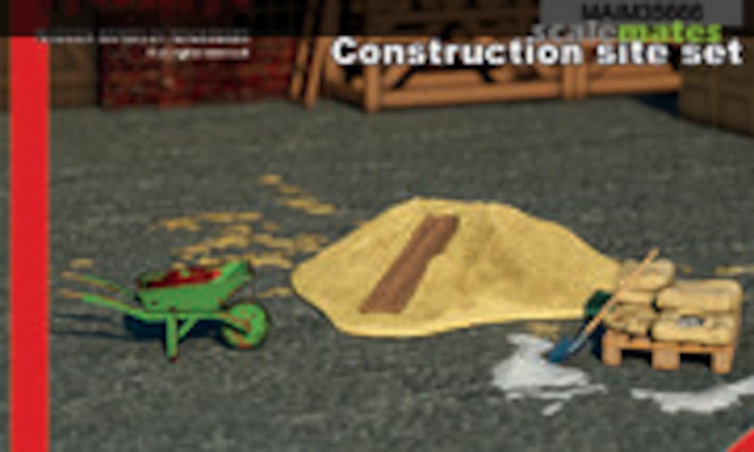 1:35 Construction Sites Set / Baustellen Set (MAiM MAIM35666) MAIM35666