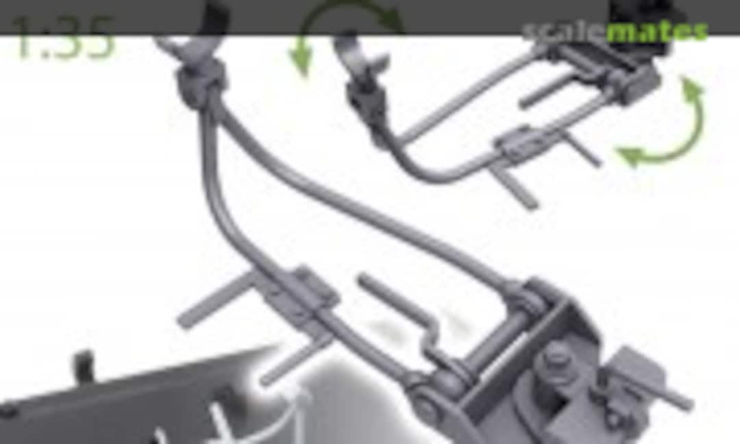 1:35 WWII German MG AA Gun Cupola Mount (T-Rex Studio TR16013) TR16013