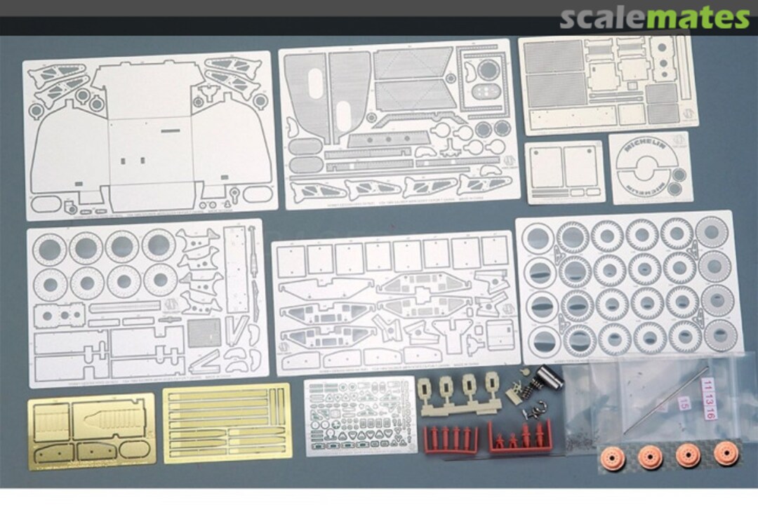 Contents Sauber-Mercedes C9 Detail-up Set HD02-0418 Hobby Design Contents Sauber-Mercedes C9 Detail-up Set HD02-0418 Hobby Design