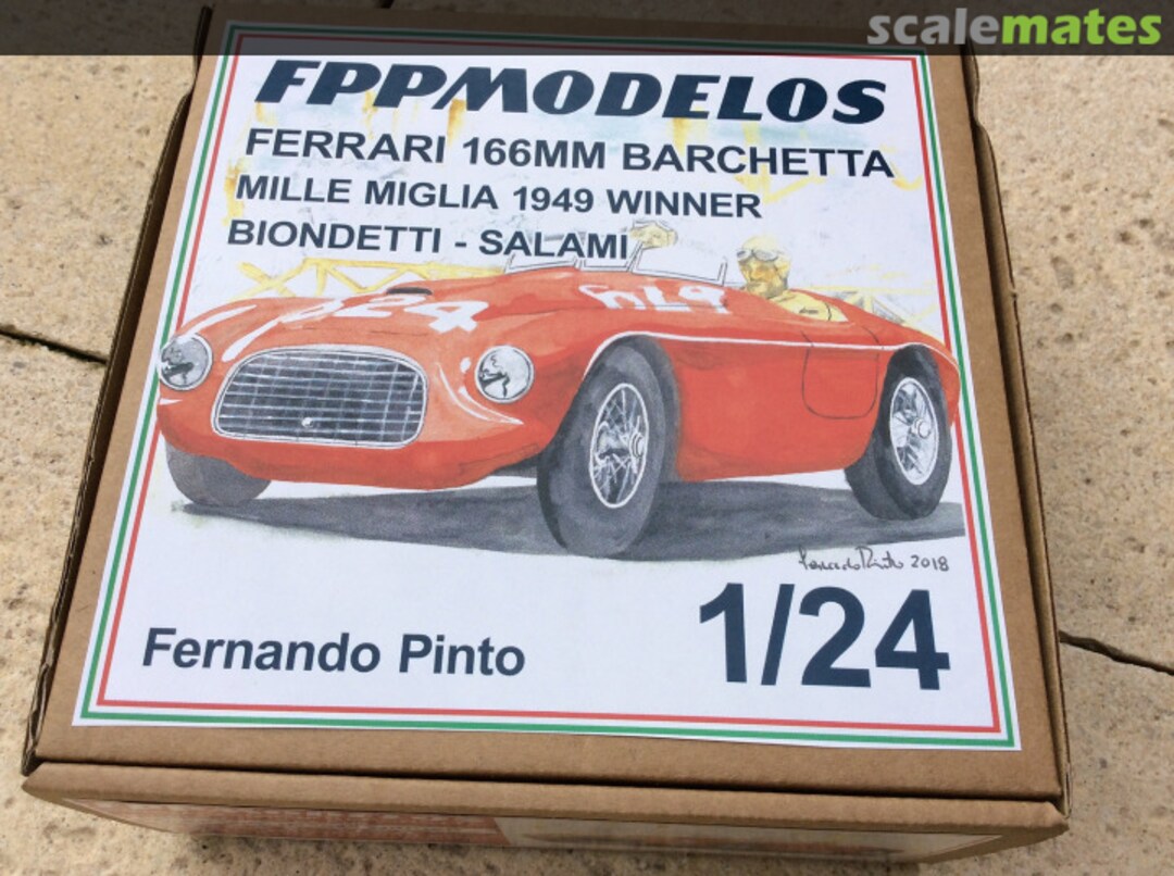 Boxart Ferrari 166 MM FPP Modelos Boxart Ferrari 166 MM FPP Modelos