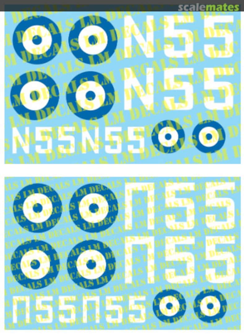 Boxart Avro Anson MkI RHAF 1940 LMX 0121-48 LM Decals Boxart Avro Anson MkI RHAF 1940 LMX 0121-48 LM Decals