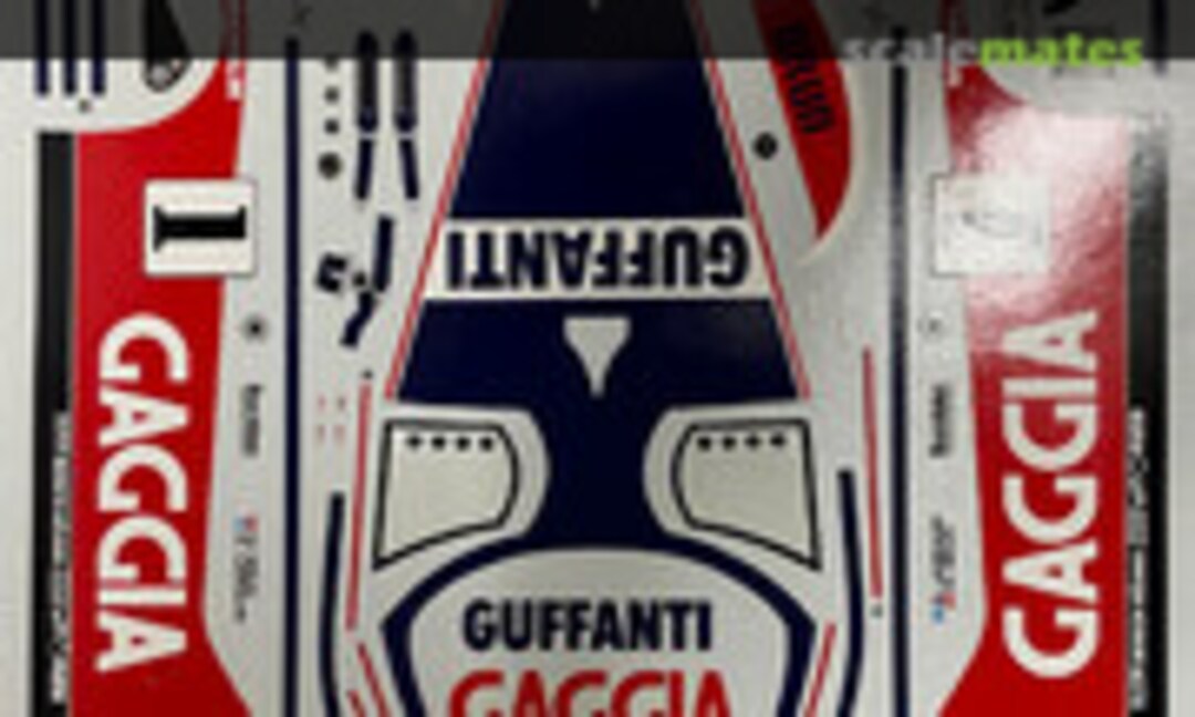 1:24 PORSCHE 962C - GAGGIA (Romue Models RM607D) RM607D