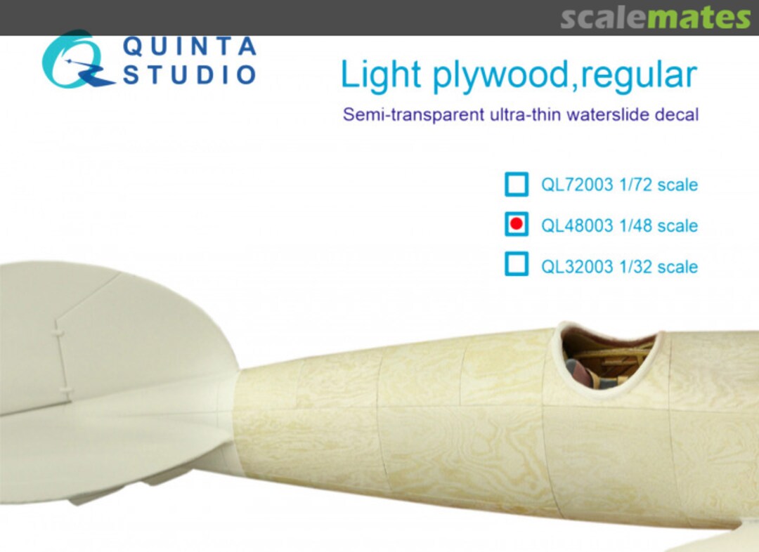 Boxart Light plywood, regular QL48003 Quinta Studio Boxart Light plywood, regular QL48003 Quinta Studio