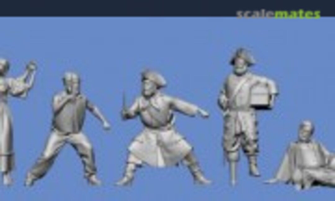 1:72 Pirates Of The Caribbean II (Germania Figuren GF 72 8005) GF 72 8005