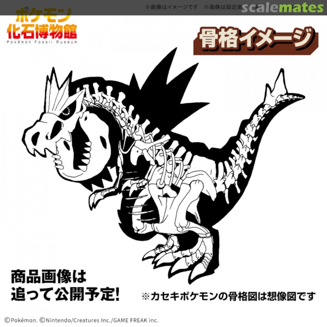 Boxart Fossil Pokemon Series Gachigoras 5072021 Bandai Spirits