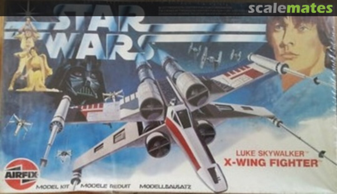 Boxart Luke Skywalker X-Wing Fighter 9 10177 Airfix Boxart Luke Skywalker X-Wing Fighter 9 10177 Airfix