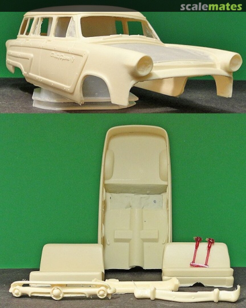 Boxart 1954 Ford Squire Wagon Star Models Boxart 1954 Ford Squire Wagon Star Models