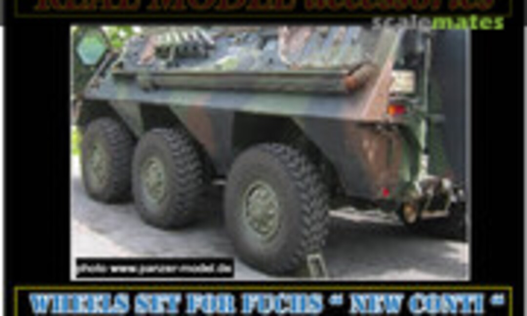 1:35 Wheels set for Fuchs - new Michelin. Real Model. RMA35102 (Real Model RMA35102) RMA35102