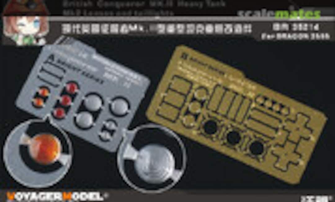 1:35 Conqueror Mk. 2 Heavy Tank Lenses & Taillights (Voyager Model BR35214) BR35214