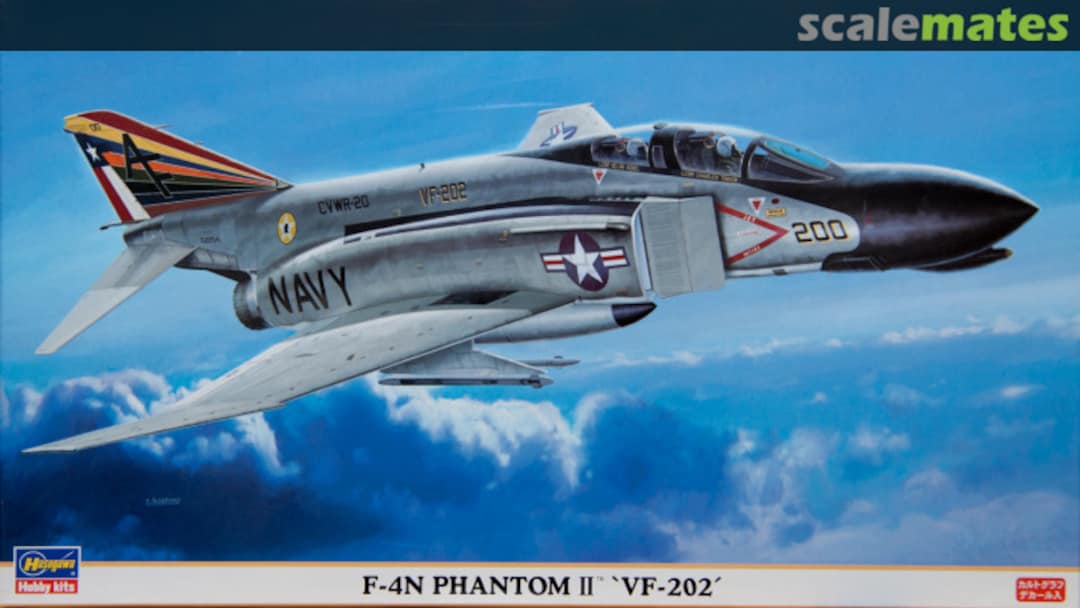 Boxart F-4N Phantom II `VF-202´ 00771 Hasegawa
