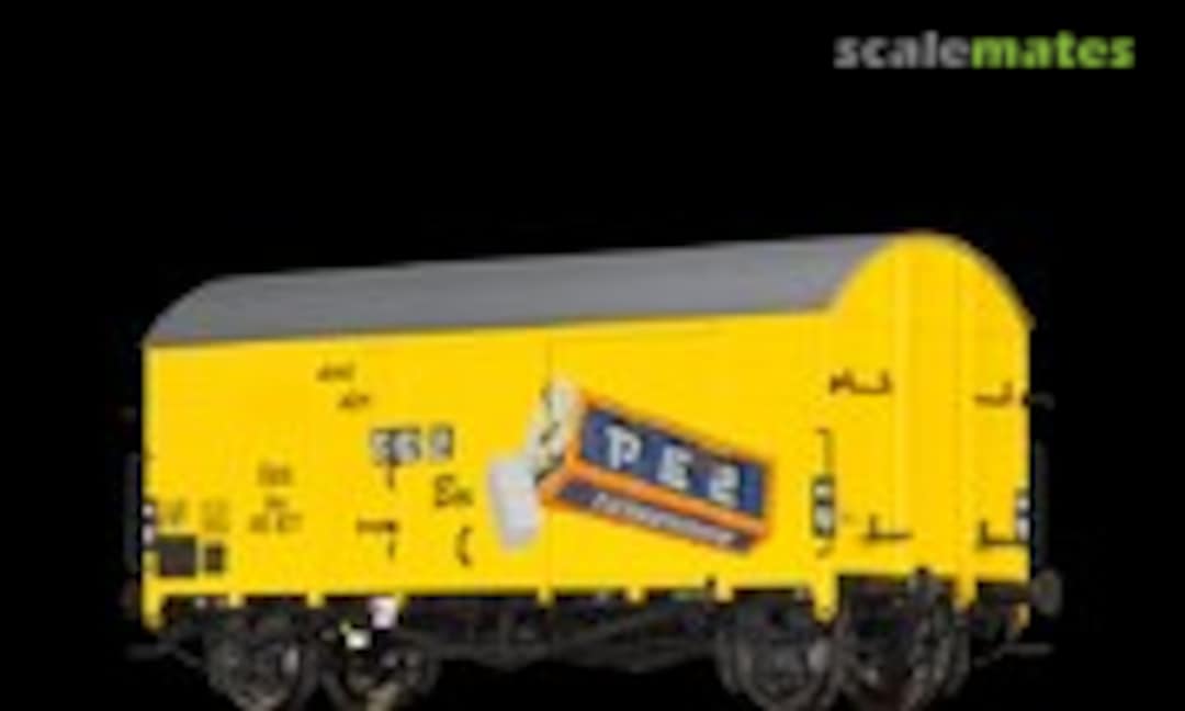Covered freight car Gms &quot;PEZ&quot; ÖBB (Brawa 47941)