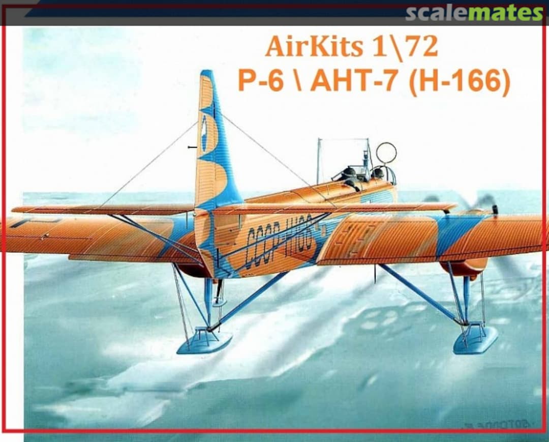 Boxart Tupolev ANT-7 N-166 034 Airkits Boxart Tupolev ANT-7 N-166 034 Airkits