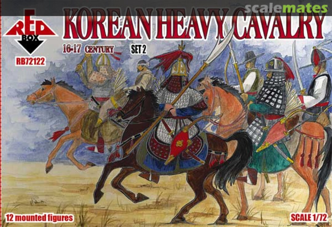 Boxart Korean Heavy Cavalry Set 2 RB72122 Red Box