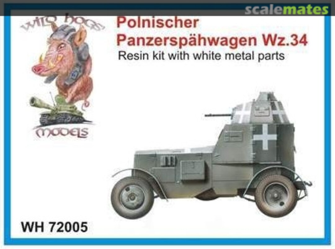 Boxart Wz.34 WH 72005 Wild Hogs' Models Boxart Wz.34 WH 72005 Wild Hogs' Models