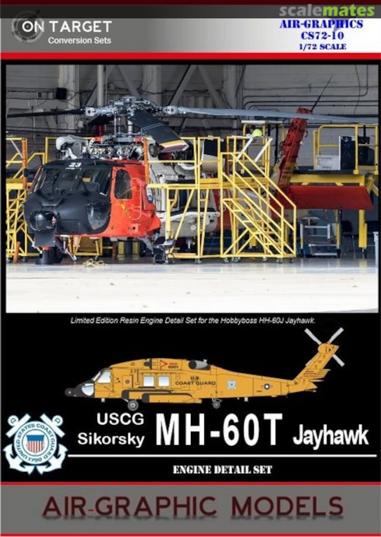 Boxart Sikorsky MH-60T Jayhawk CS-10 Air-Graphics Models