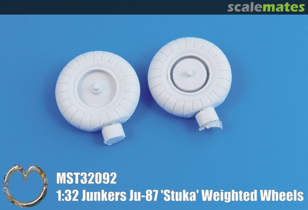 Boxart Junkers Ju 87B 'Stuka' Weighted Wheels MST32092 MasterCasters Boxart Junkers Ju 87B 'Stuka' Weighted Wheels MST32092 MasterCasters